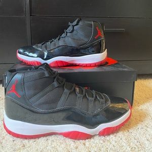 Jordan 11 Bred Mens Size 13